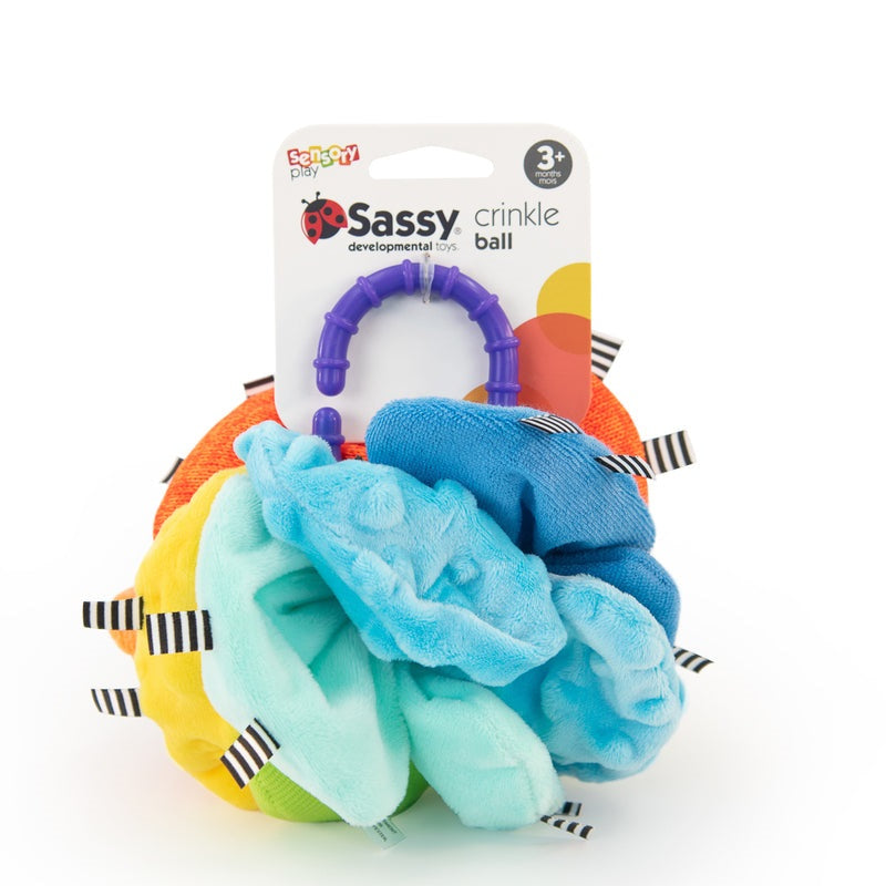 Sassy Crinkle Ball, 3M+