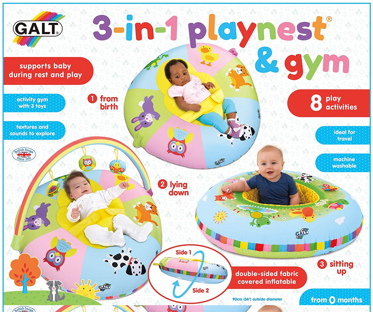 GALT 3 In 1 Playnest & Gym