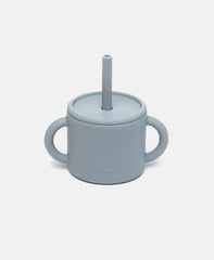 PIPPETA SILICONE CUP + STRAW - Sea Salt