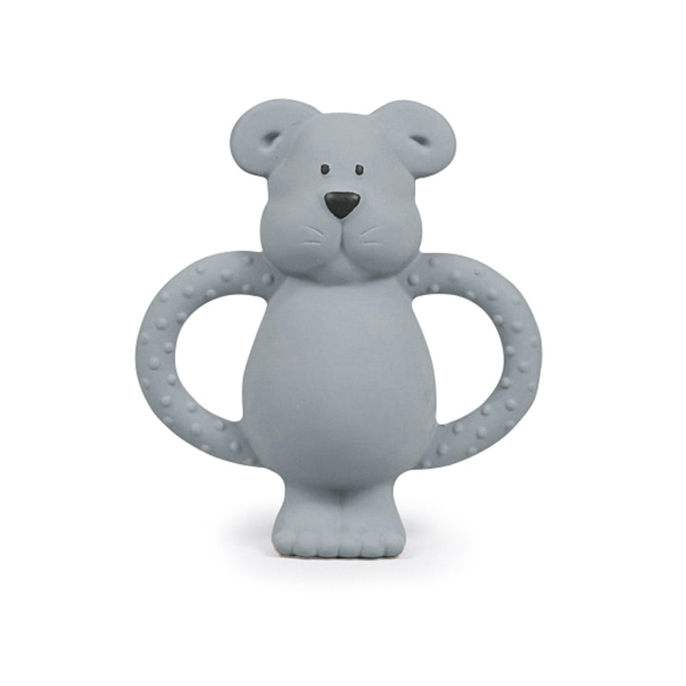Pippeta Albert Bear Natural Rubber Teether _ Blue