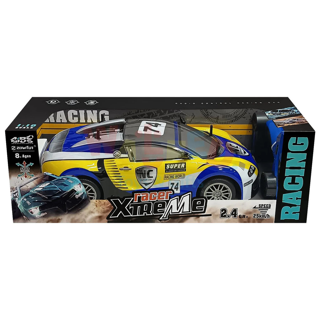 Racer Xtreme RC Car – Black/Red/Blue Edition