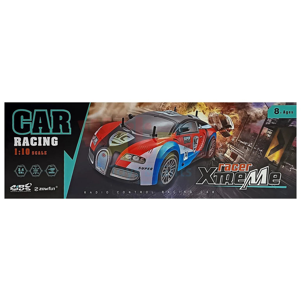 Racer Xtreme RC Car – Black/Red/Blue Edition
