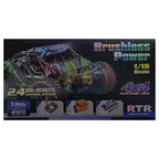 Racing Lightning 4WD RC Car – 52 KM/H High-Speed Remote Control Truck