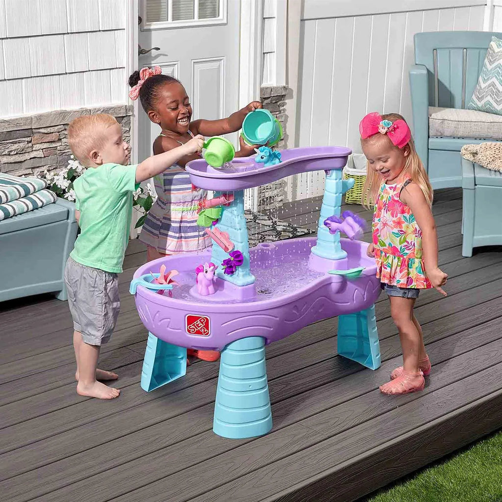 step2 RAIN SHOWER & UNICORNS WATER TABLE