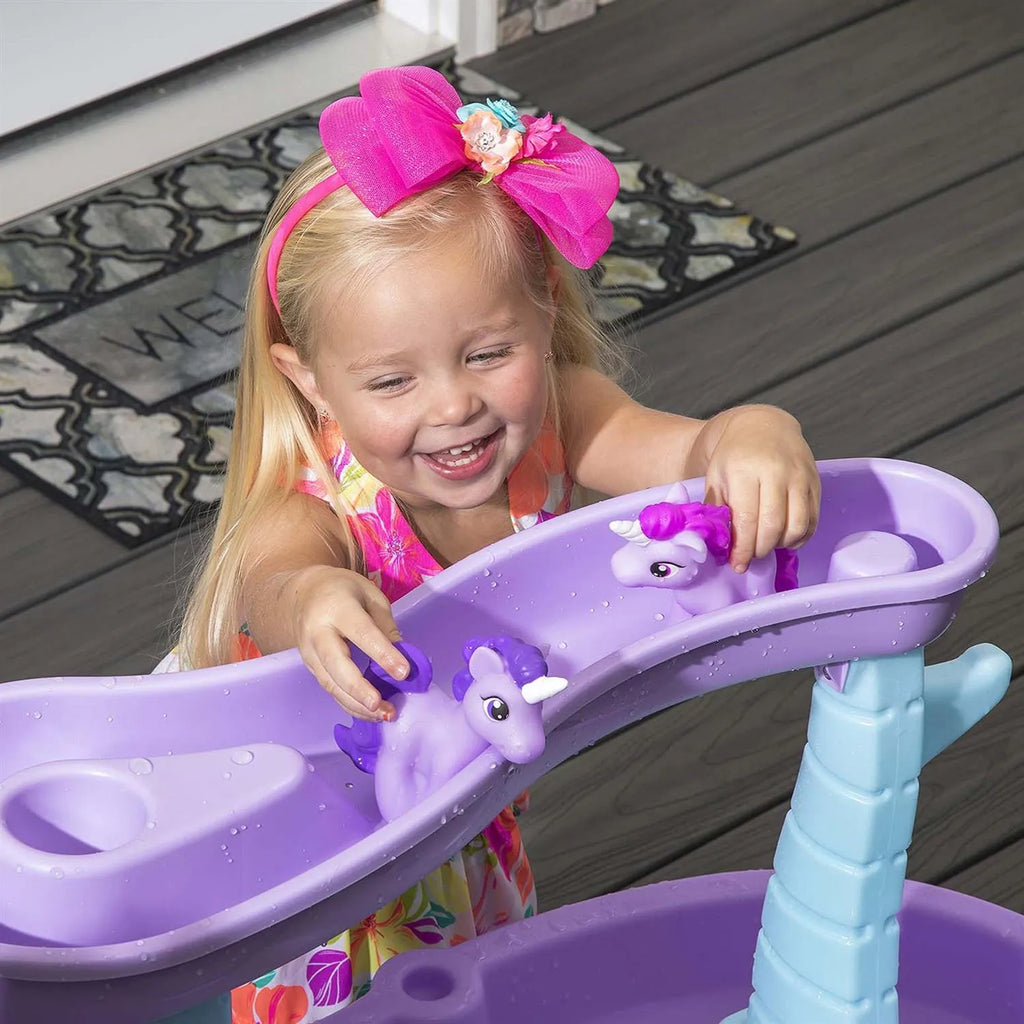 step2 RAIN SHOWER & UNICORNS WATER TABLE