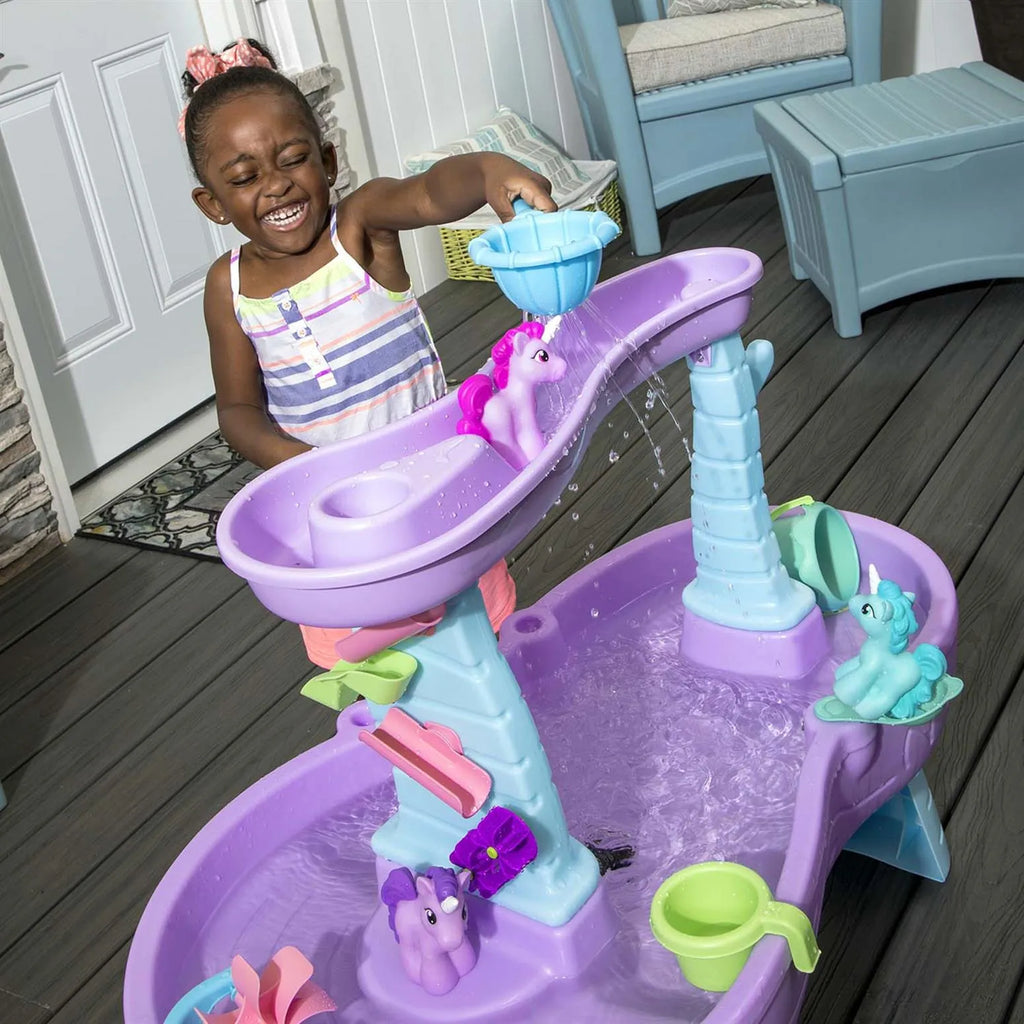 step2 RAIN SHOWER & UNICORNS WATER TABLE