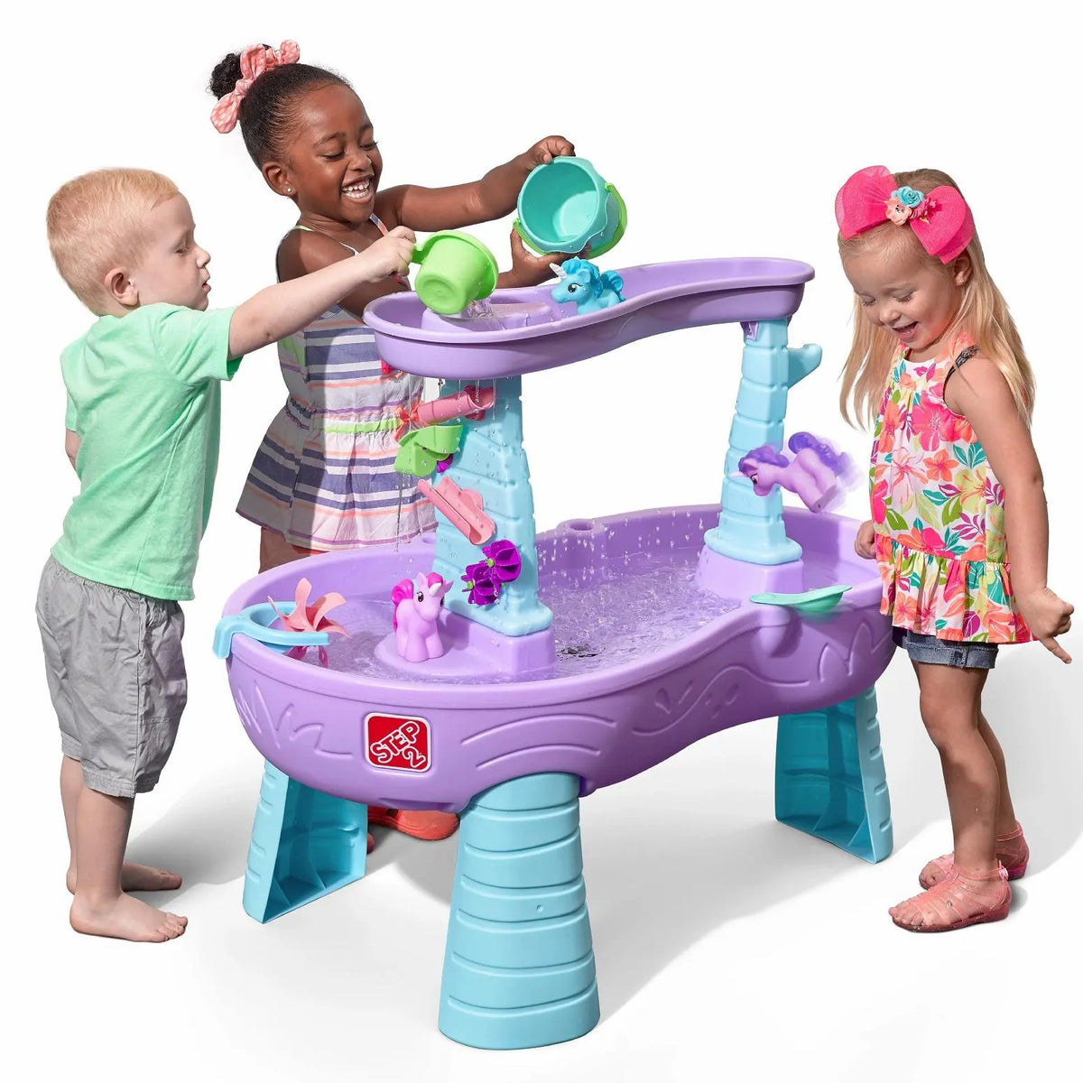step2 RAIN SHOWER & UNICORNS WATER TABLE