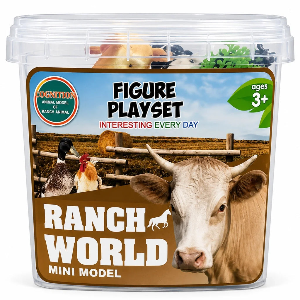 Ranch World Mini Model Set for Kids
