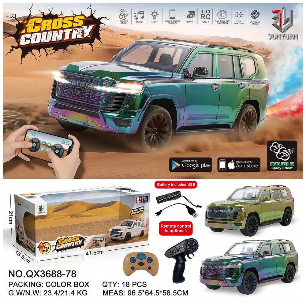 RC Cross Country Off-Road SUV