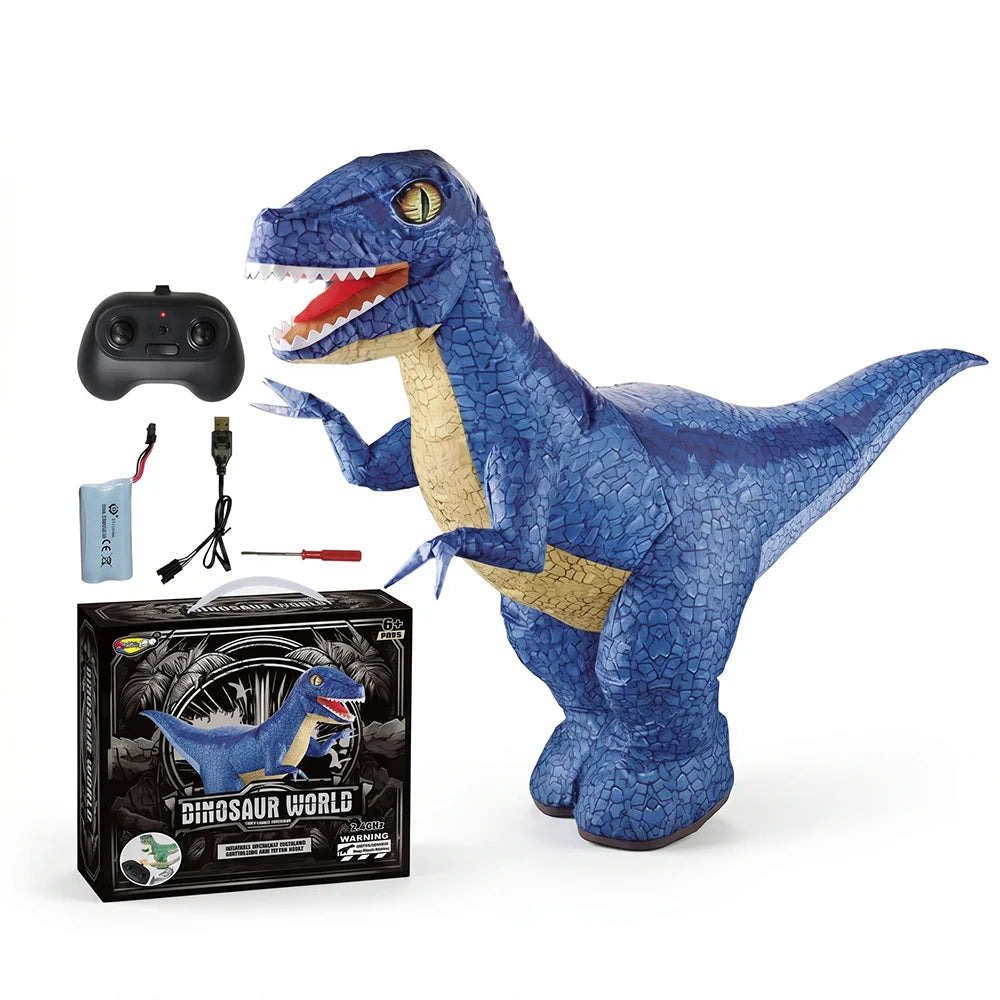 RC Inflatable Dinosaur Toy 2.4GHz