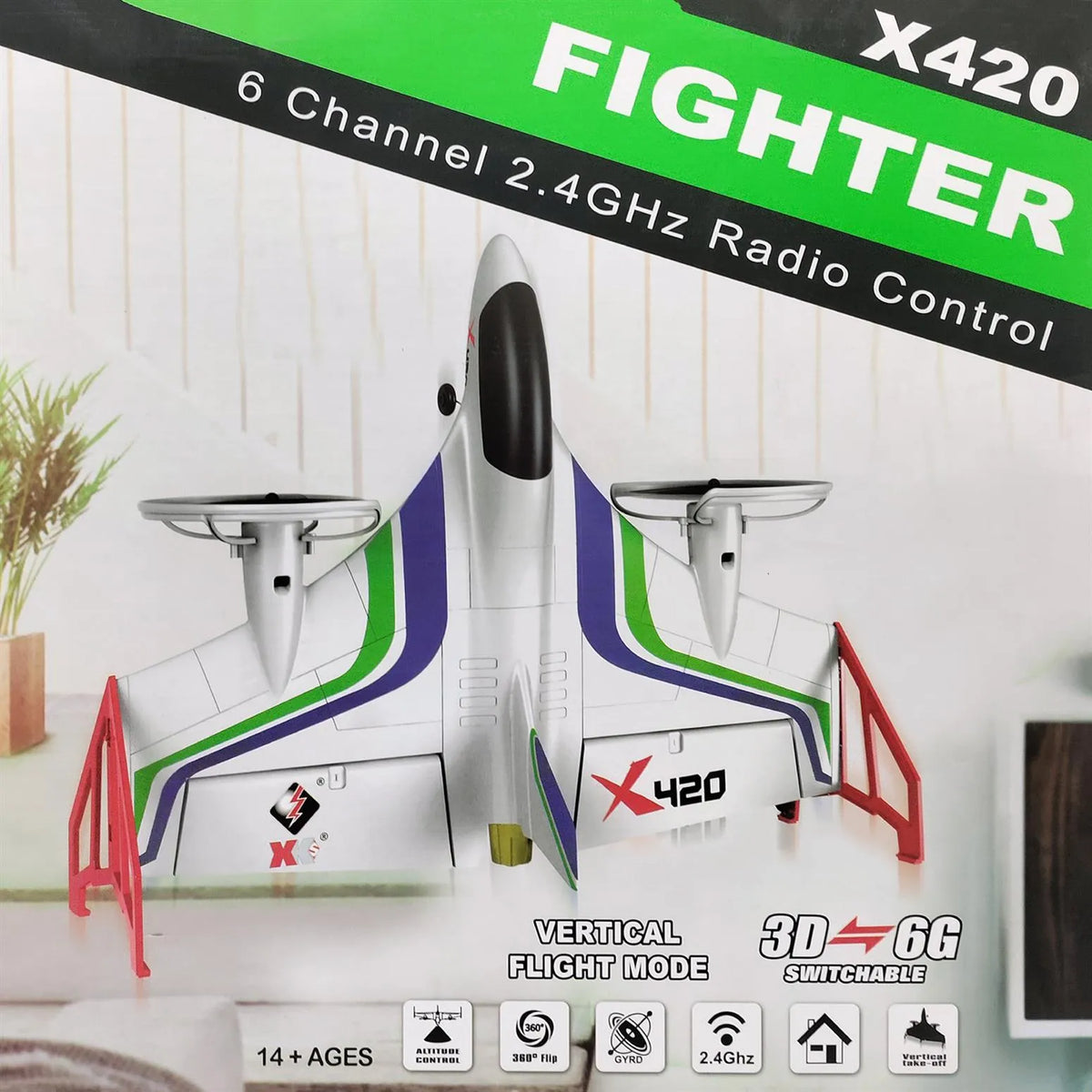 Remote Control Stunt Plane