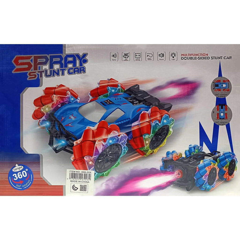 R/C Stunt Car With Music & Light - Rechargeable