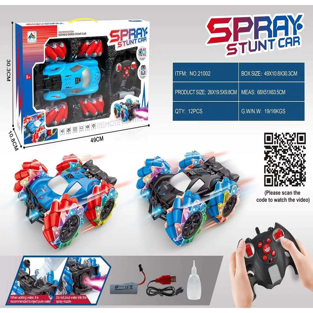 R/C Stunt Car With Music & Light - Rechargeable