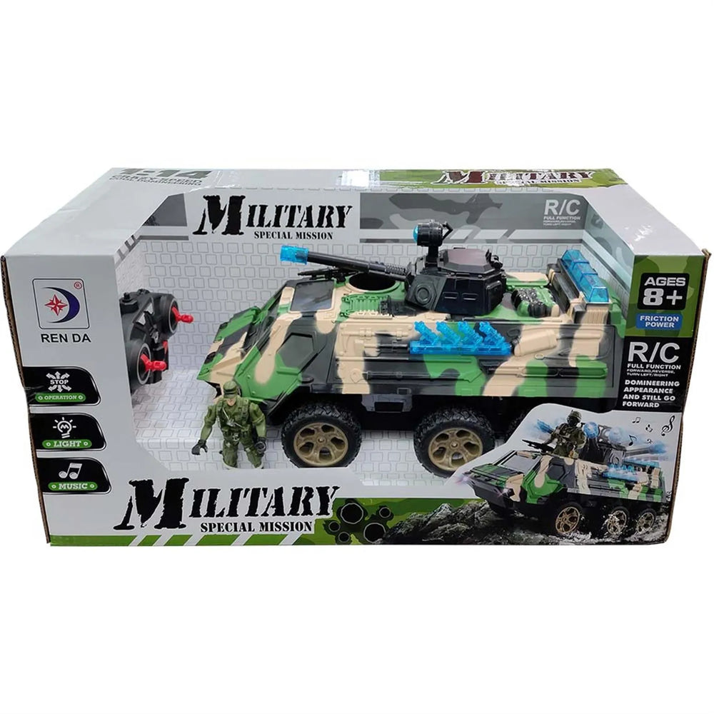 Military Special Mission R/C Armored Vehicle – 1:14 Scale