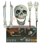 Realistic Skeleton Stakes Halloween Decoration