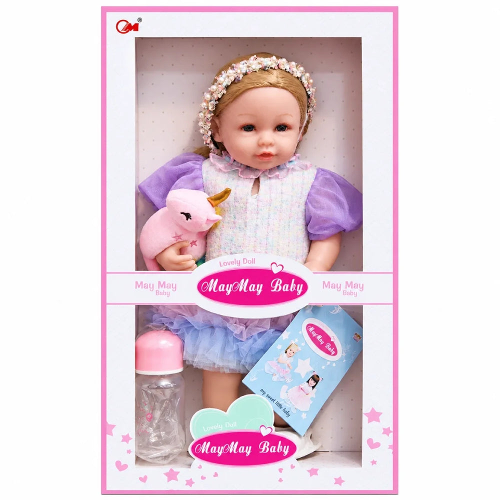 55cm Rebirth Baby Doll with Accessories & Talking