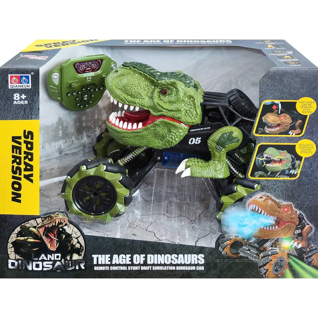 Remote Control Dinosaur car with Spray