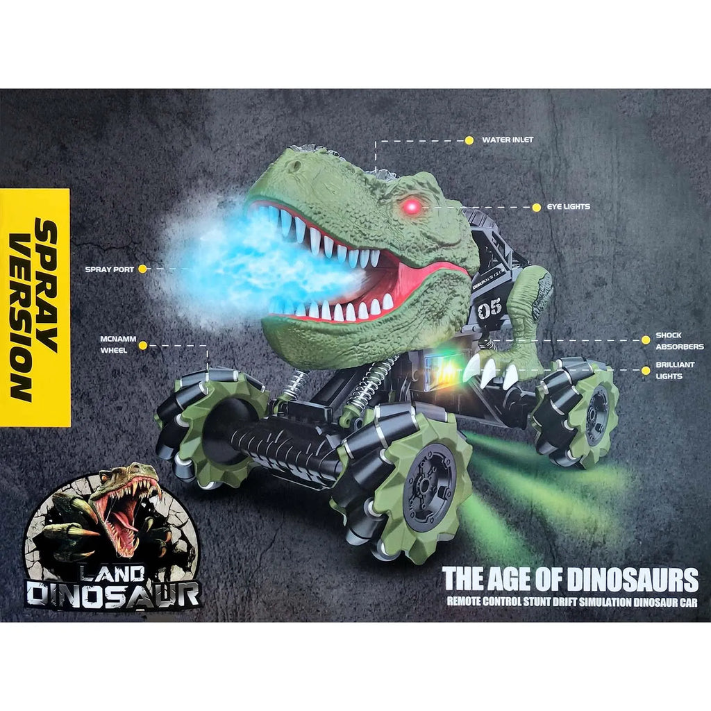 Remote Control Dinosaur car with Spray