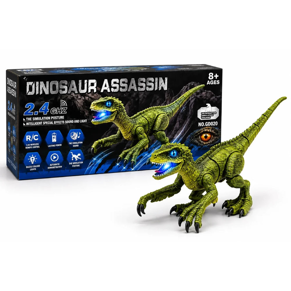 Remote Control Dinosaur Play Set