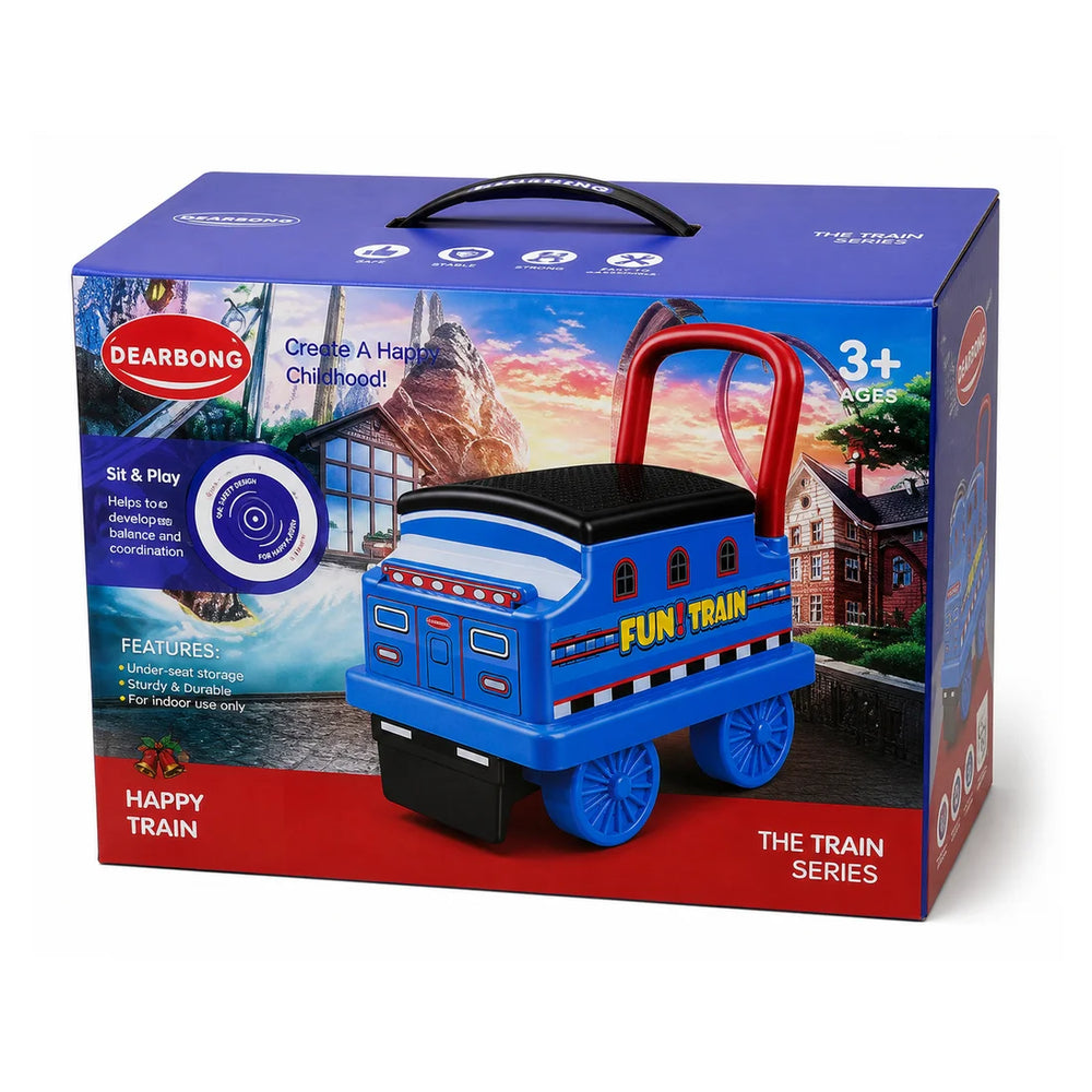 Ride-On Train with Lights & Sound