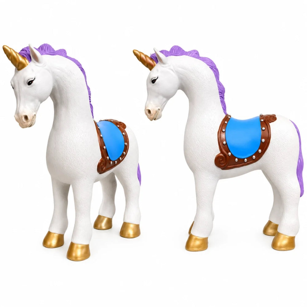 Ride-On Unicorn Figure for Kids