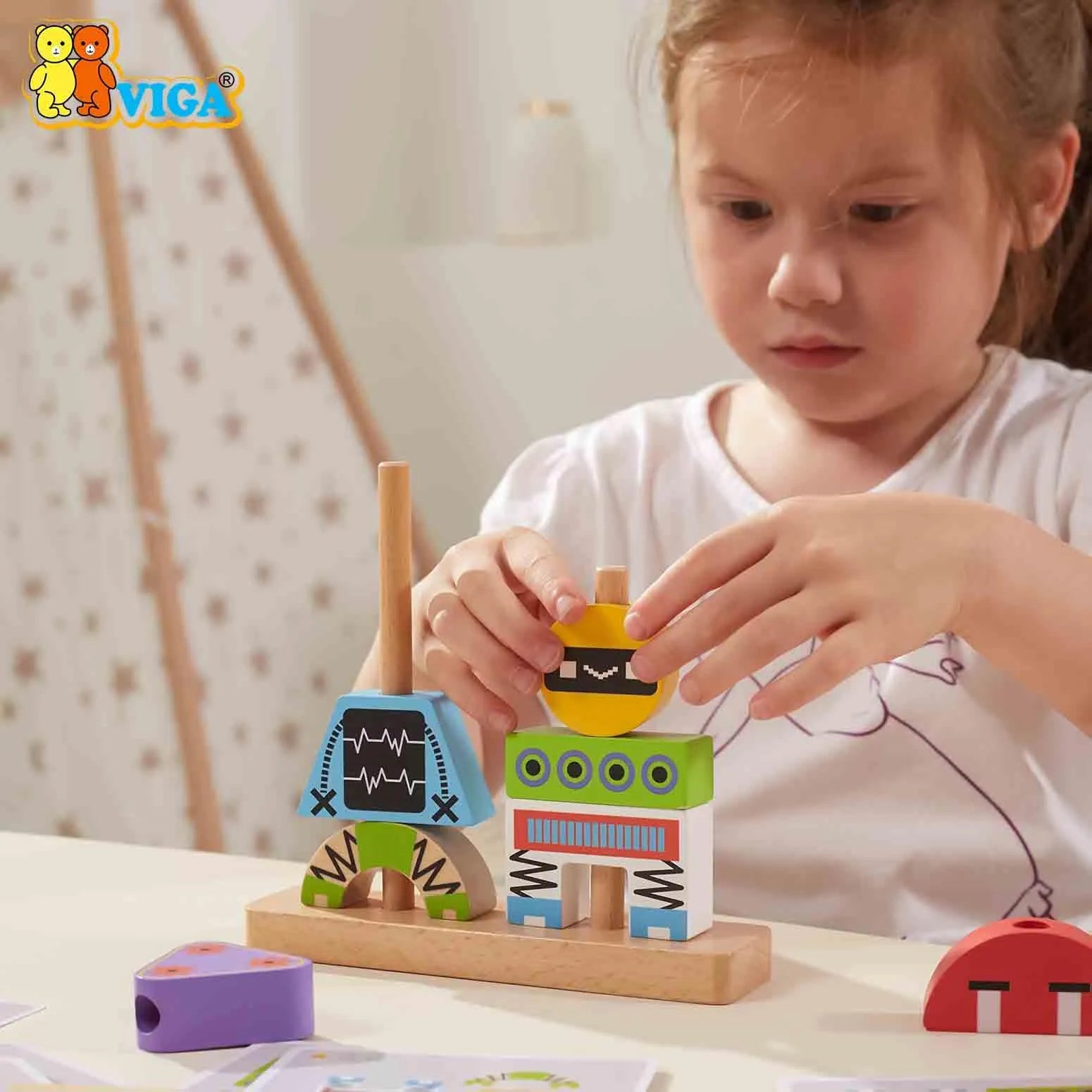 Robot Stacking Blocks