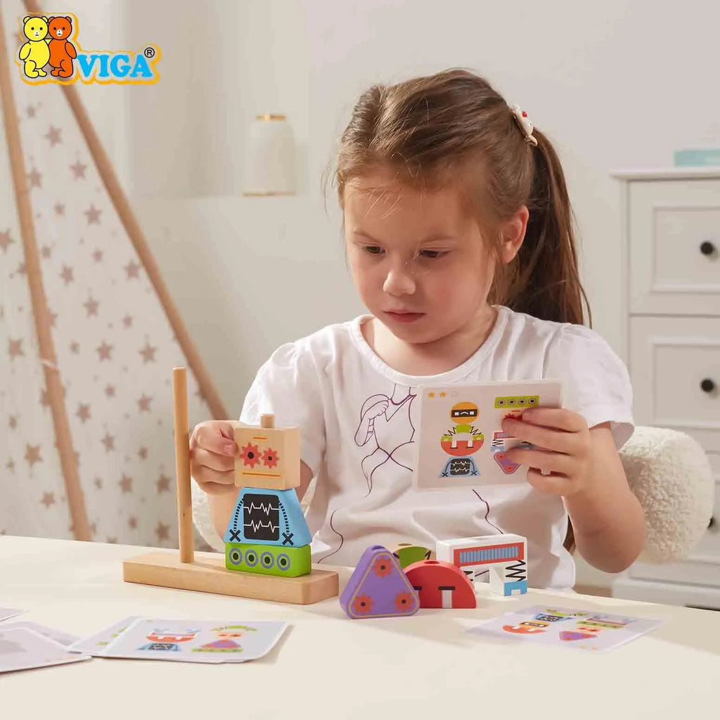 Robot Stacking Blocks