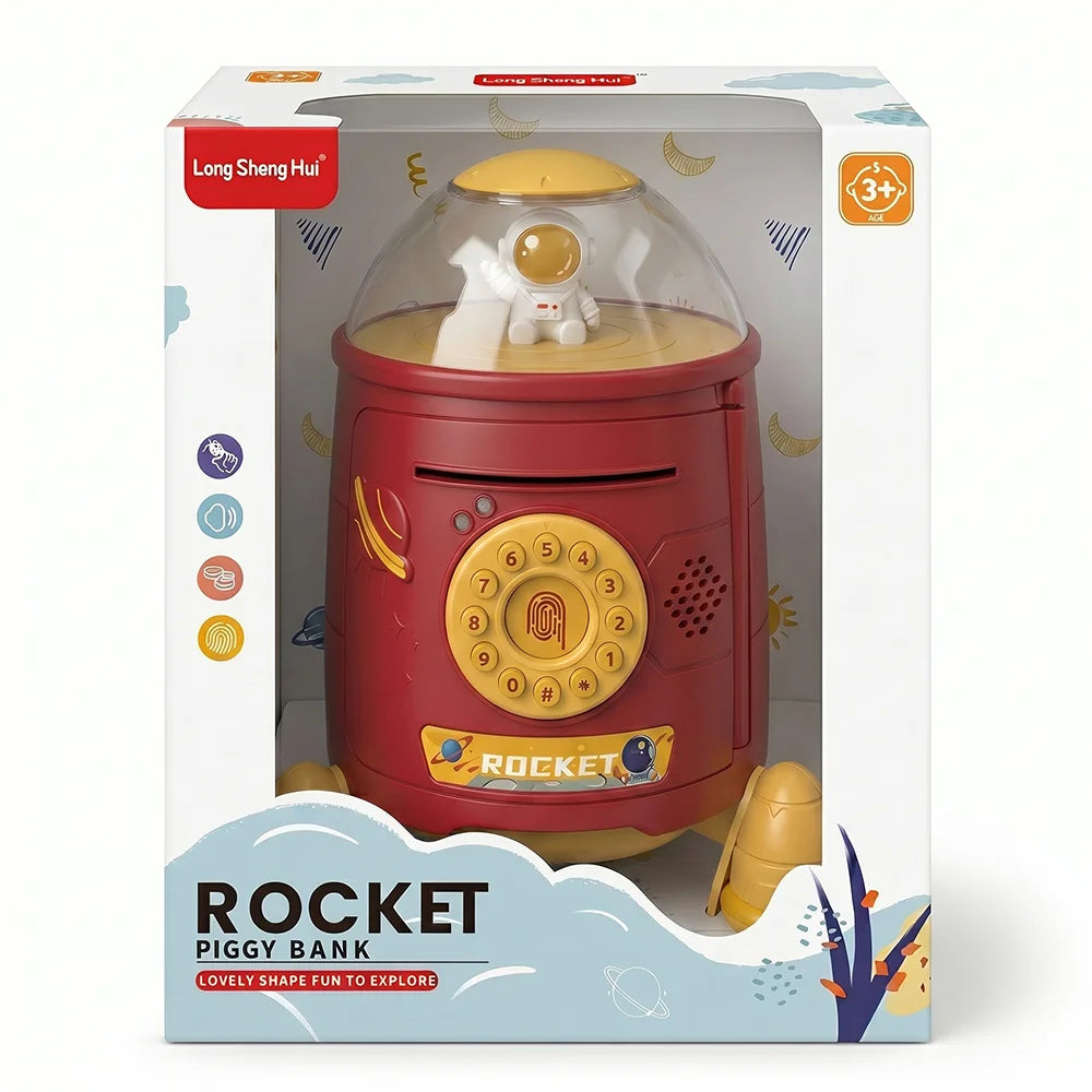 Rocket Piggy Bank