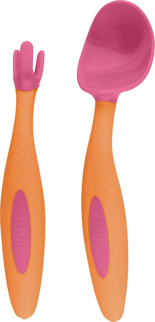 بي بوكس - مجموعة أدوات المائدة - لون مخفوق الفراولة