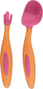 بي بوكس - مجموعة أدوات المائدة - لون مخفوق الفراولة