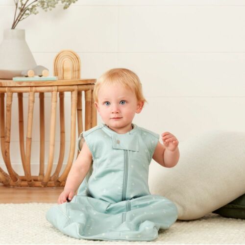 ergoPouch 1 TOG كيس نوم بطانية من القطن العضوي يمكن ارتداؤه بطانية للنوم ناعم - من 18 إلى 24 شهر