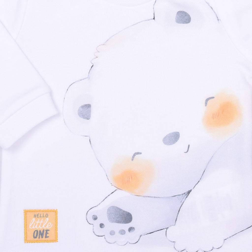 Kitikate Organic Polar Bear3 Pcs Set ECRU