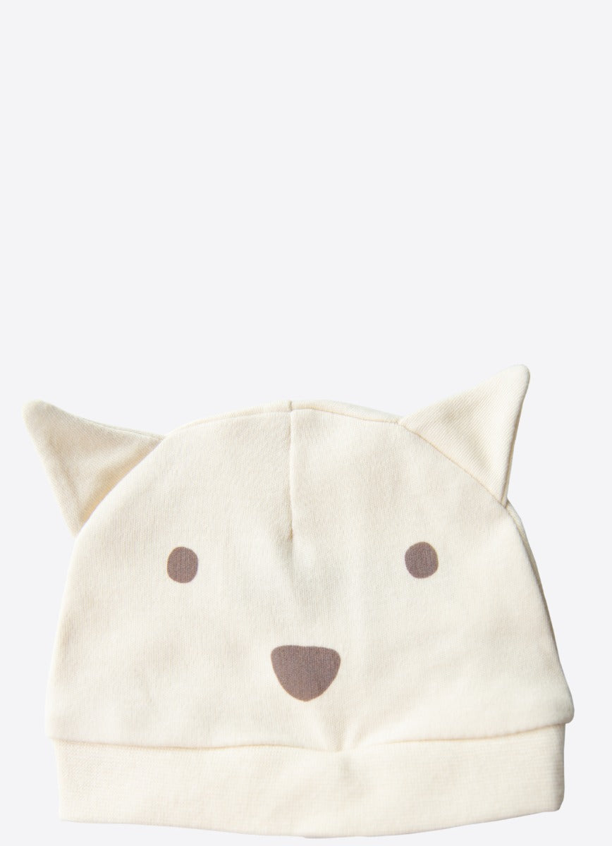 Kitikate ORGANIC RACCOON 4 PCS SET NATURAL-BEIGE