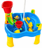 Sand & Water Play Table with Umbrella – 21 Pcs