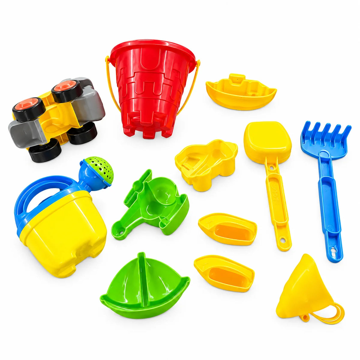 Sand & Water Play Table with Umbrella – 21 Pcs