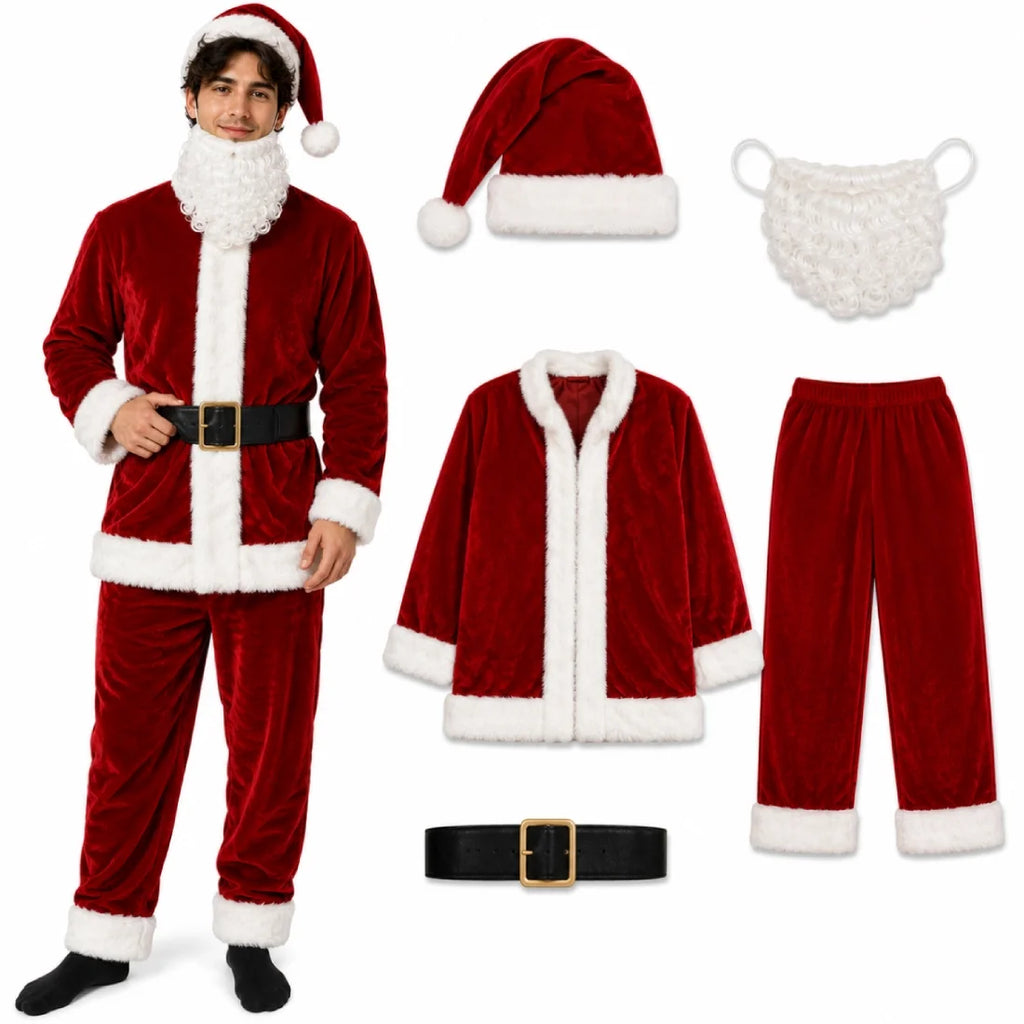 Santa Claus Adult Costume Set
