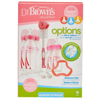dr browns PP "Options" Narrow-Neck Bottle PINK