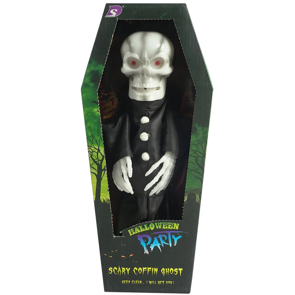 Scary Coffin Ghost - Battery Operated