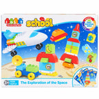 JDLT Space School Building Blocks Set 52 Pieces Kids Toy