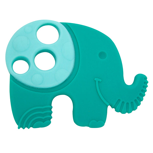 Green Elephant Sensory Teether