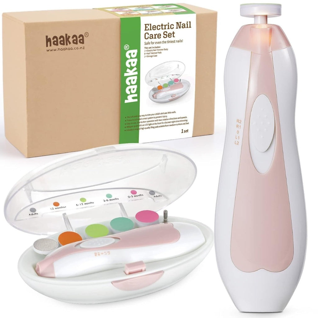 Haakaa Baby Nail Care Kit - Battery Operated