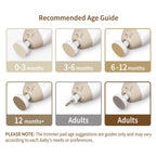 Haakaa Baby Nail Care Kit - Meadow - Battery Operated