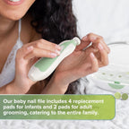Haakaa Baby Nail Care Kit - Meadow - Battery Operated 1