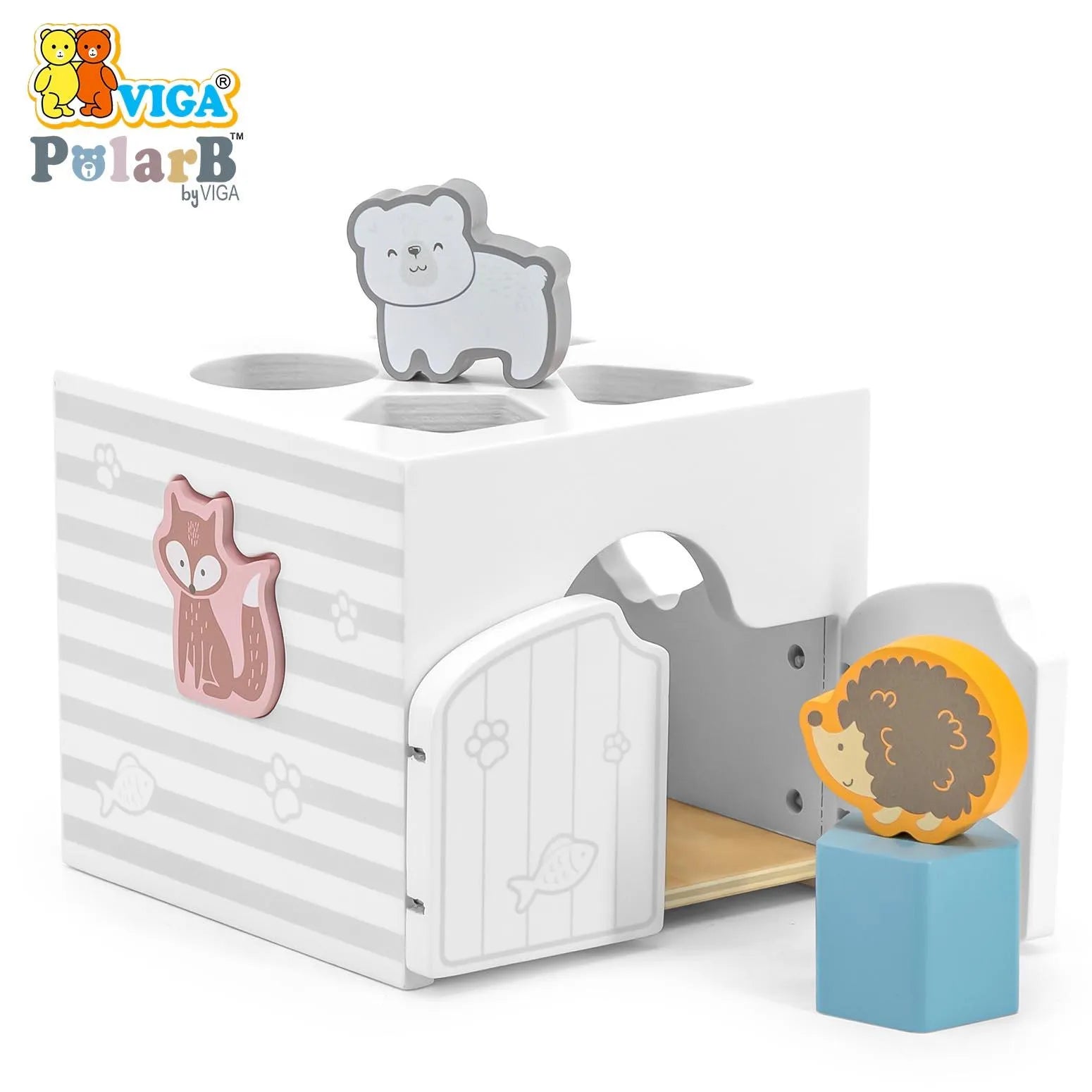 Viga Shape Sorter with Music Blocks