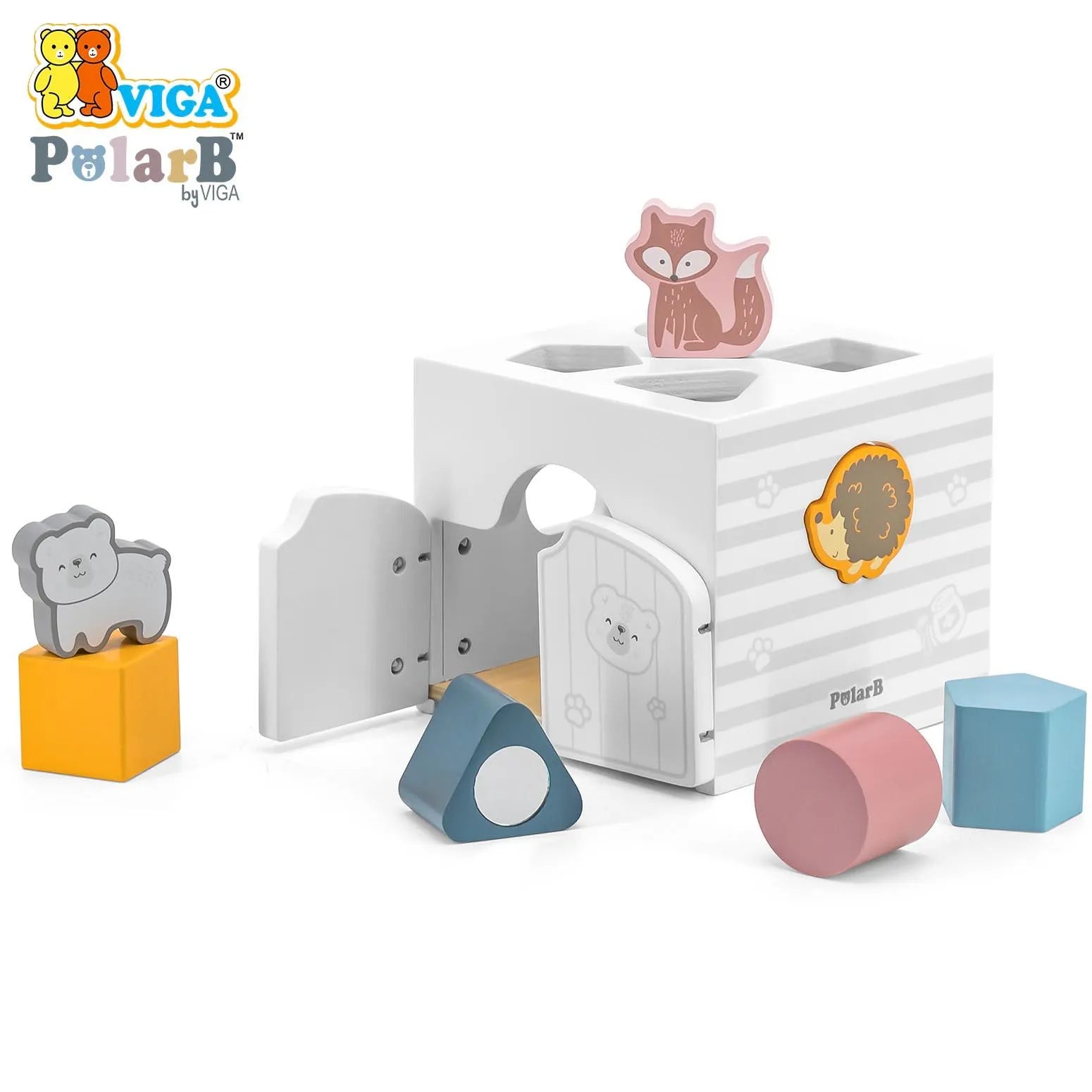 Viga Shape Sorter with Music Blocks