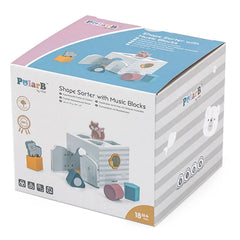 Viga Shape Sorter with Music Blocks