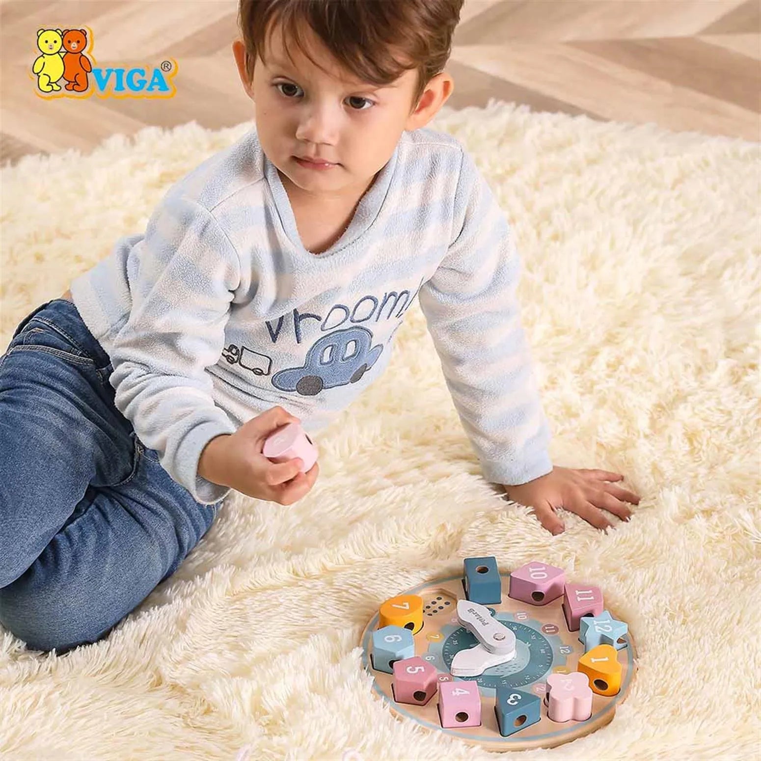 Shape Sorting Clock