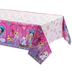 SHIMMER&SHINE PLASTIC TABLE COVER