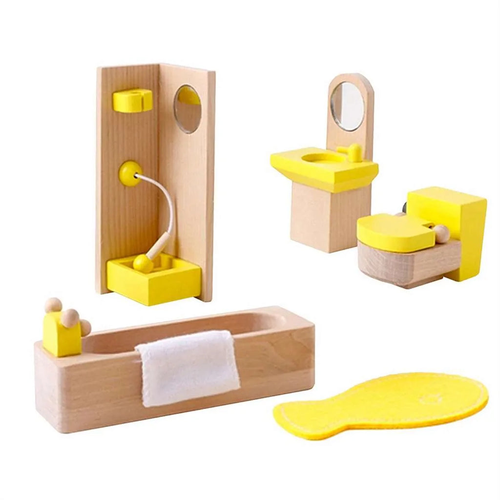 SHOWER ROOM WOODEN PLAY SET