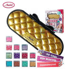ShuSh Golden Makeup Set Bag Brushes 1 Piece Kids Toy
